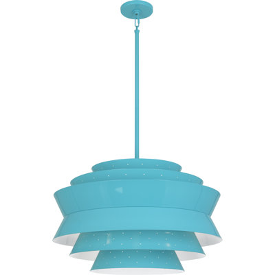 Lustre géométrique à 3 lumières Pierce