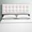 Lily Upholstered Fabric Headboard-114645075-114645084