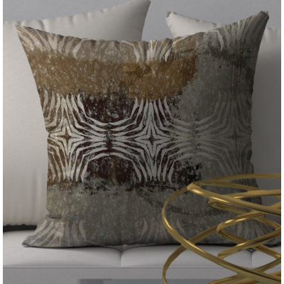 Lucky Tangy Square Pillow Cover & Insert