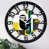 Jaune citron et gris foncé