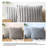 Decorative Compression Light Gray Faux Rabbit Fur Flannel Square Throw Pillow Covers With Inserts-103220870