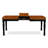 9 Piece Dining Room Table Set Includes a Rectangle Wooden Table with Butterfly Leaf and 8 Faux Leather Kitchen Dining Chairs, 42x78 Inch, Black & Cherry-1963788107-1888803372-1886285058