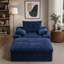 Canapé à siège unique, tissu velours côtelé, sièges profonds, sans assemblage, 1 pièce pour la chambre à coucher, appartement-460344647