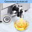 Friteuse électrique avec drain de 10 L en acier inoxydable Yescom
