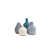 Aqua / Gris / Blanc