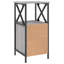 Herendeen 34cm W Iron Bedside Table-328739557-272789215