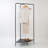 Mailie 24'' Metal Clothing Rack
