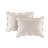Full/Queen Reversible Scalloped Edge Quilt Set, 94 x 96 in., Microfiber 3-Piece Set Quilt Set, Blush, Scalloped Edges with Classic Stitching