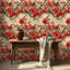 Papier peint adhésif auto-adhésif de luxe Botanical Blossom Songbird