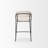 Burkeen Upholstered Counter Stool with Metal Frame-1872652698-1872652696