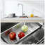 Évier de cuisine Évier de cuisine 33 po x 22 po multifonctionnel encastrable en acier inoxydable S304