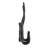 Rattan Wall Hook Rail with Four Hooks