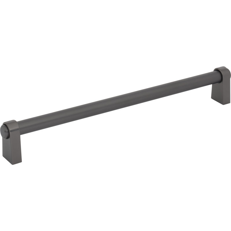 Lawrence Bar Pull, Ash Gray, 8 13/16" Center To Center