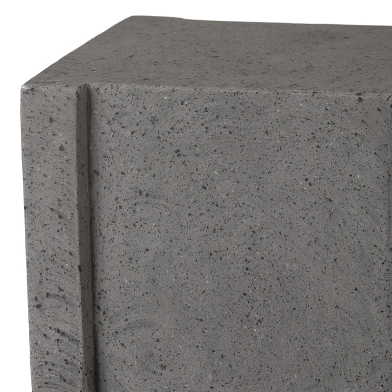Tabouret d'appoint Cristalle, Gris