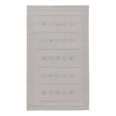 Scandinavin Wool Geometric Area Rug