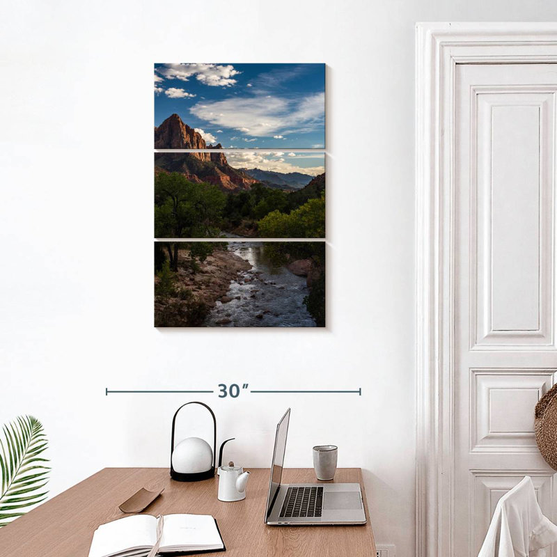 Alvord Mountain Stream, 32" H x 20" W