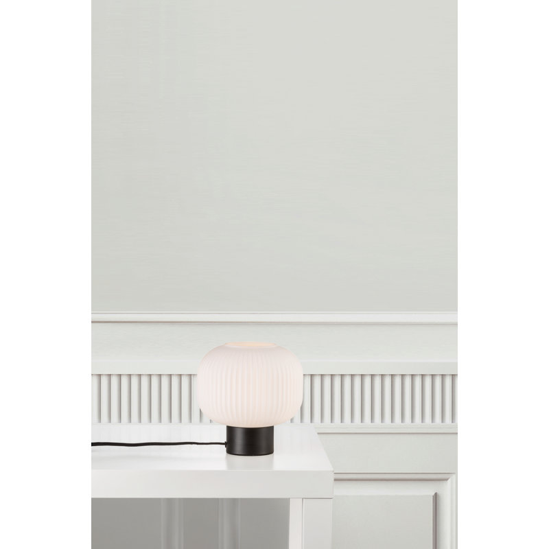 Wood Globe Lamp