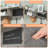 31.5 Inch Wall Mounted Hall Tree Set – Industrial Coat Rack & Shoe Bench with 5 Hooks, 8 Shoe Cubbies, Entryway Storage for Hallway (Gray)-309860553