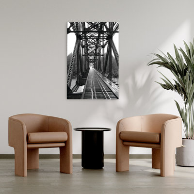 The Alaskan Railroad 1 Piece Wrapped Canvas Wall Art