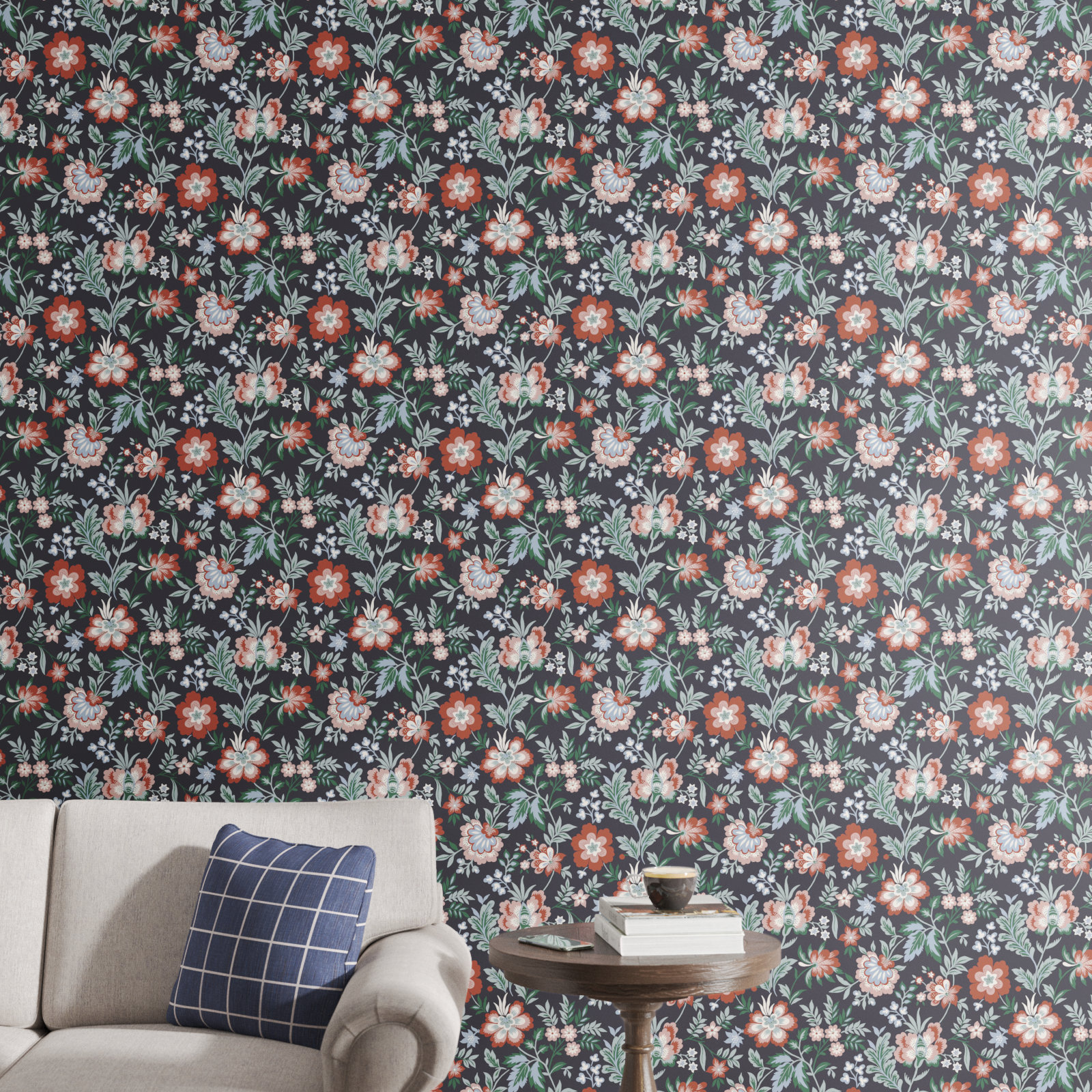Ainslee Floral Wallpaper, Multicolor