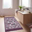 Tapis Ellington Modern à motif mosaïque mouchetée abstraite gris et blanc, lavable à la machine, antidérapant, à poils courts, pour l'intérieur et l'extérieur, adapté aux animaux domestiques, idéal pour le salon, la chambre, la salle à manger, l'entrée, le corridor ou le bureau.-349616623