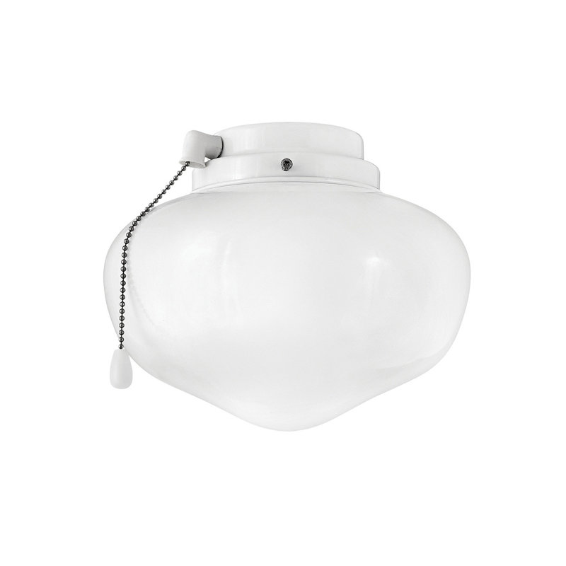 Ceiling Fan Light Kit, White