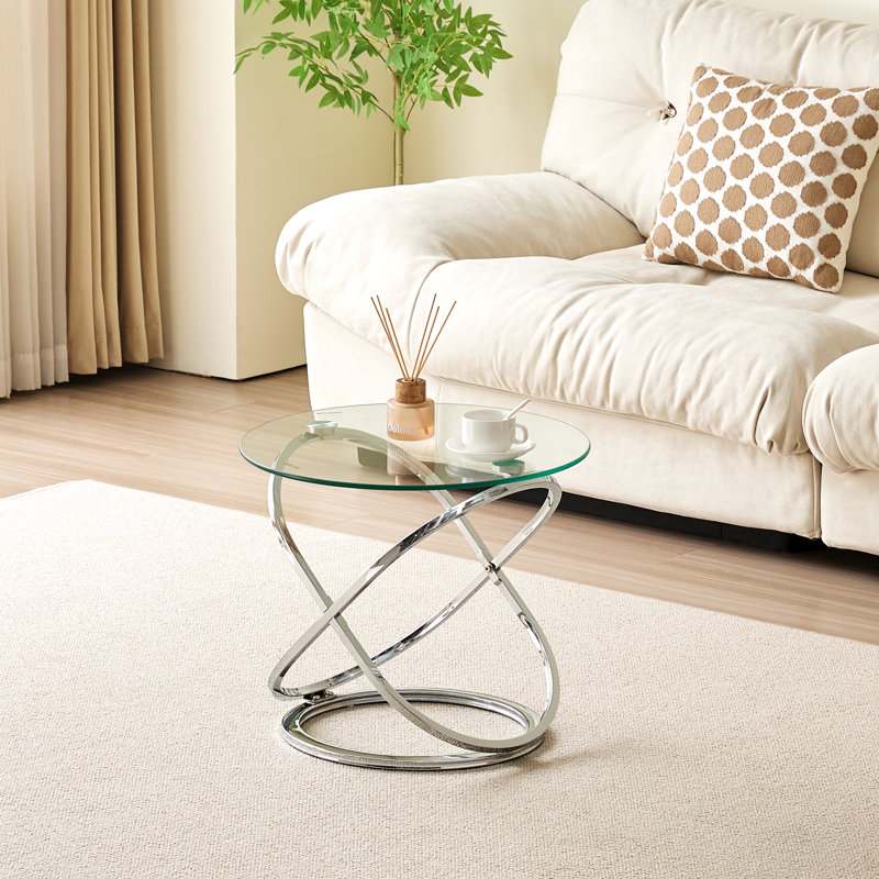 Claiden End Table, Gold
