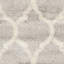 Tapis géométrique gris clair / ivoire Ammundsen-747219366