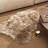 Soft Fluffy Faux Fur Sheepskin Rug 2X4 Ft Beige - Shaggy Area Rug For Bedroom Sofa Living Room, Fuzzy Chair Cover Seat Pad-1520537299-1520537248