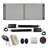 Automated Steel Dual Swing Driveway Gate and Gate Opener Complete Kit – MILAN Style – ETL Listed-72610555