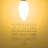 5.5 W (60W Equivalent), C11 LED, Dimmable Light Bulb, E12/Candelabra Base, Milky White-122501717