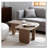 35.43" L-Shape Coffee Table-199962721