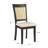 Pulukan Linen Slat Back Side Chair-84497184