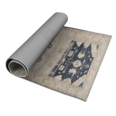 Tapis d'intérieur et d'extérieur surteint beige