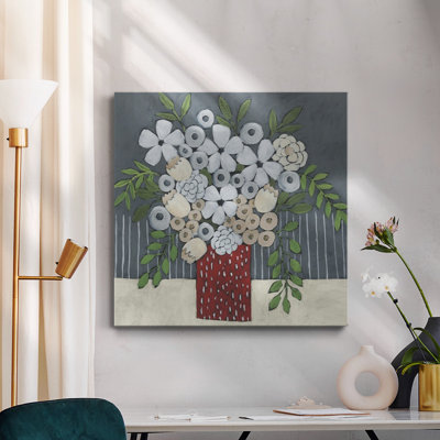 Fleurs pour vous, toile tendue I-Premium Gallery - prête à être accrochée