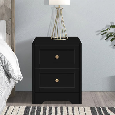 Jene 2 Drawer Bedside Table