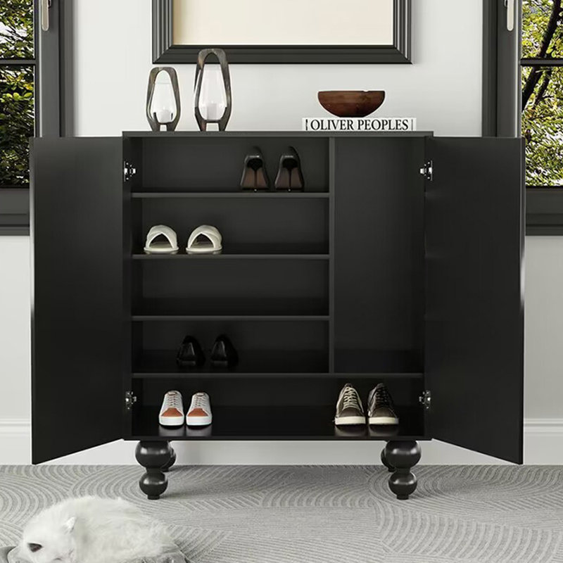 16 Pair Shoe Storage Cabinet