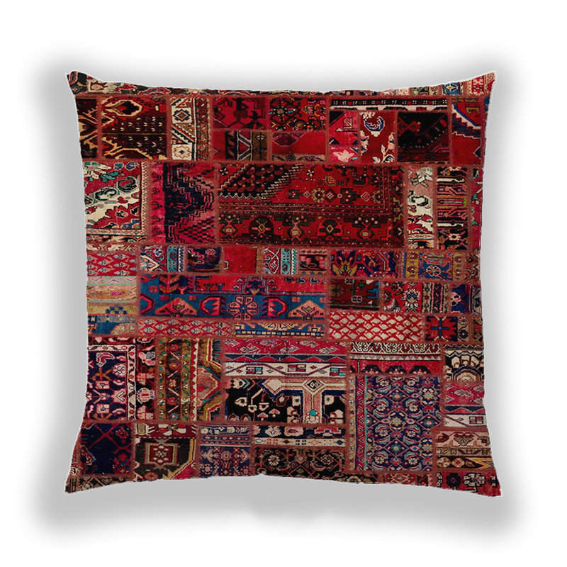 Coussin Abstract 2008, Microsuède