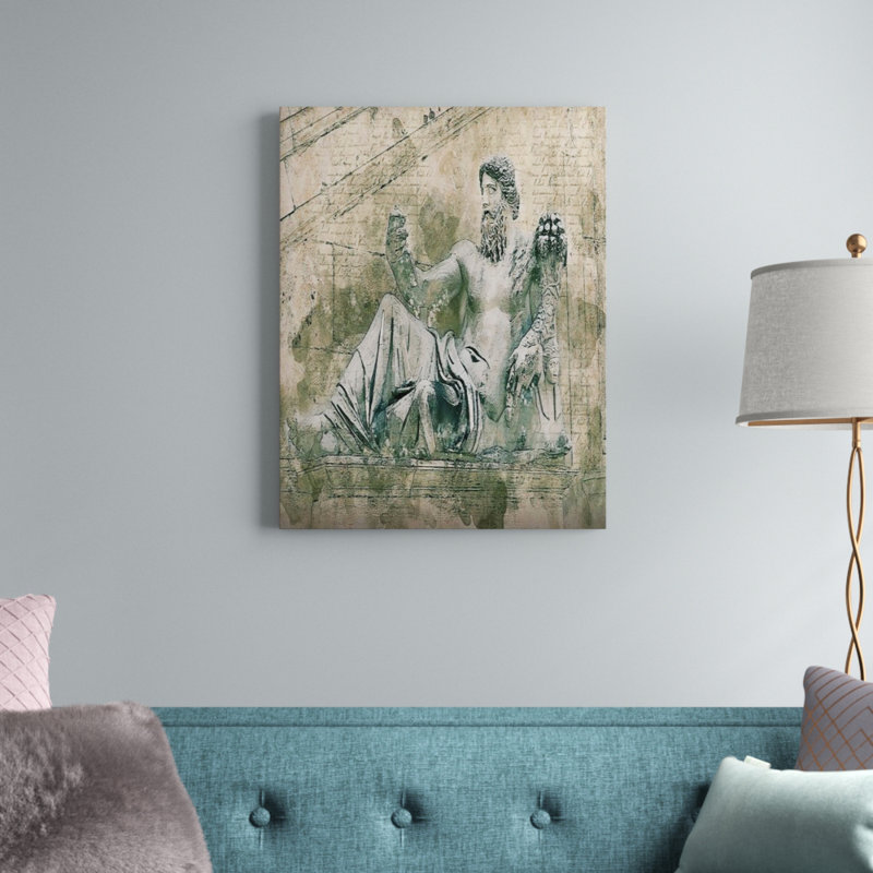 Art Studio - Single Picture Frame Print on Wood