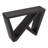 Blinny 47.25''W W-Shaped Console Table-1576582969