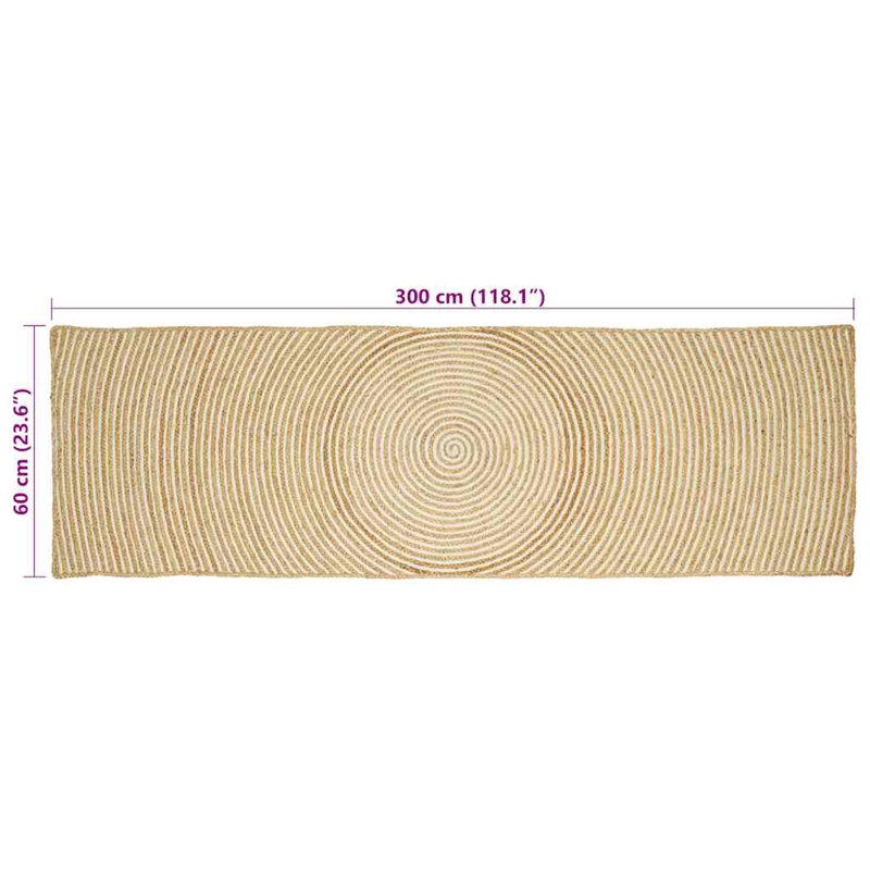Solid Colour Standard Area Rug, Runner 60 x 300cm
