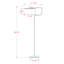 Lampe sur pied Neilan