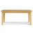 Eastwood 66"W Solid Wood Contemporary Rectangle Dining Table, Seats 6-1259172457