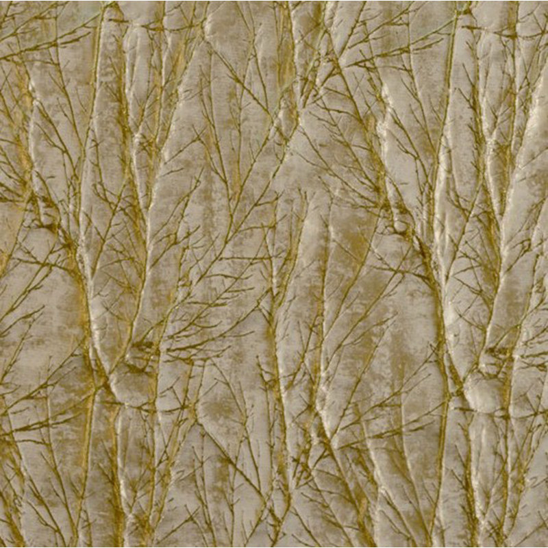 Coussin rectangulaire en tissu Plutus Yarns, 20 po x 30 po, Doré