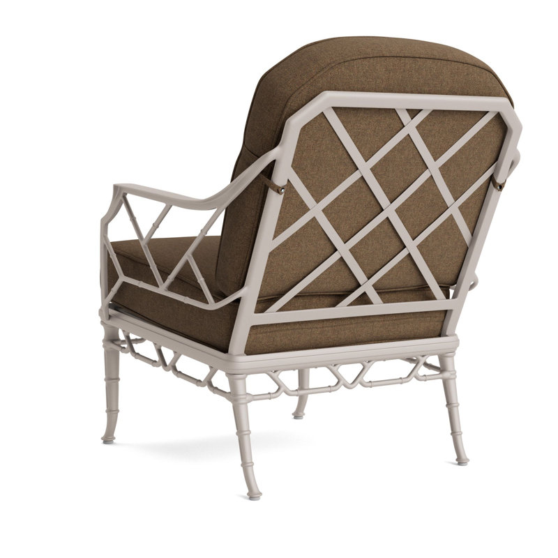 Calcutta Outdoor Lounge Chair, Fusion Moccasian, Dove Smooth