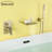 1 Handle Wall Roman Tub Faucet with Diverter-59226925