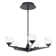 Double Bubble 5 - Light LED Chandelier