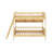 Twin Size Bunk Bed With Shelves,Ladder Can Be Changed Left Or Right-289650892