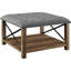 Repose-pieds cocktail carré capitonné de 30 po de largeur avec rangement Grube-2091860621-2091860618