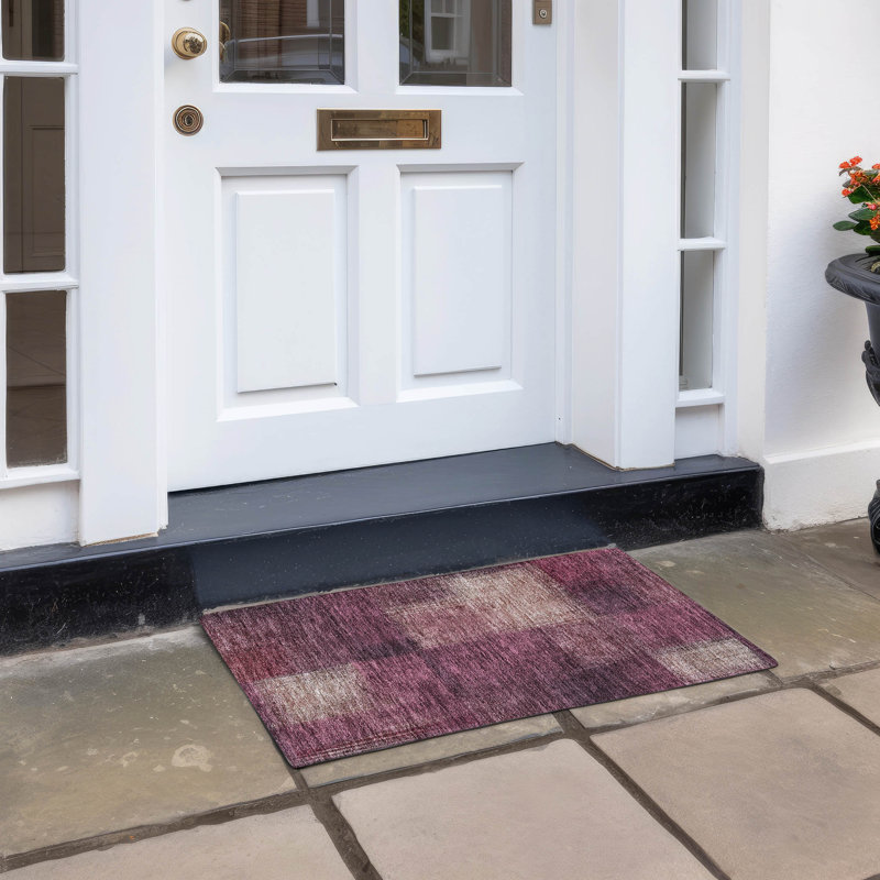 Tapis d'intérieur antidérapant Neysa, Rectangle 1'8" x 2'6"